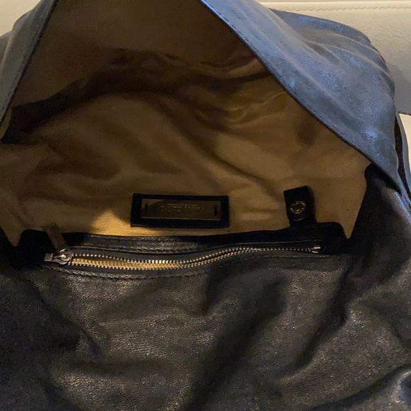 Cute Leather Bag with Heavy Chains - Picture 5 of 9